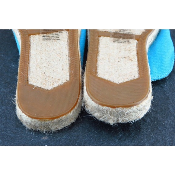 Cushion Walk by Avon Size 6 M Round Toe Blue Mule Fabric Women - Picture 6 of 7